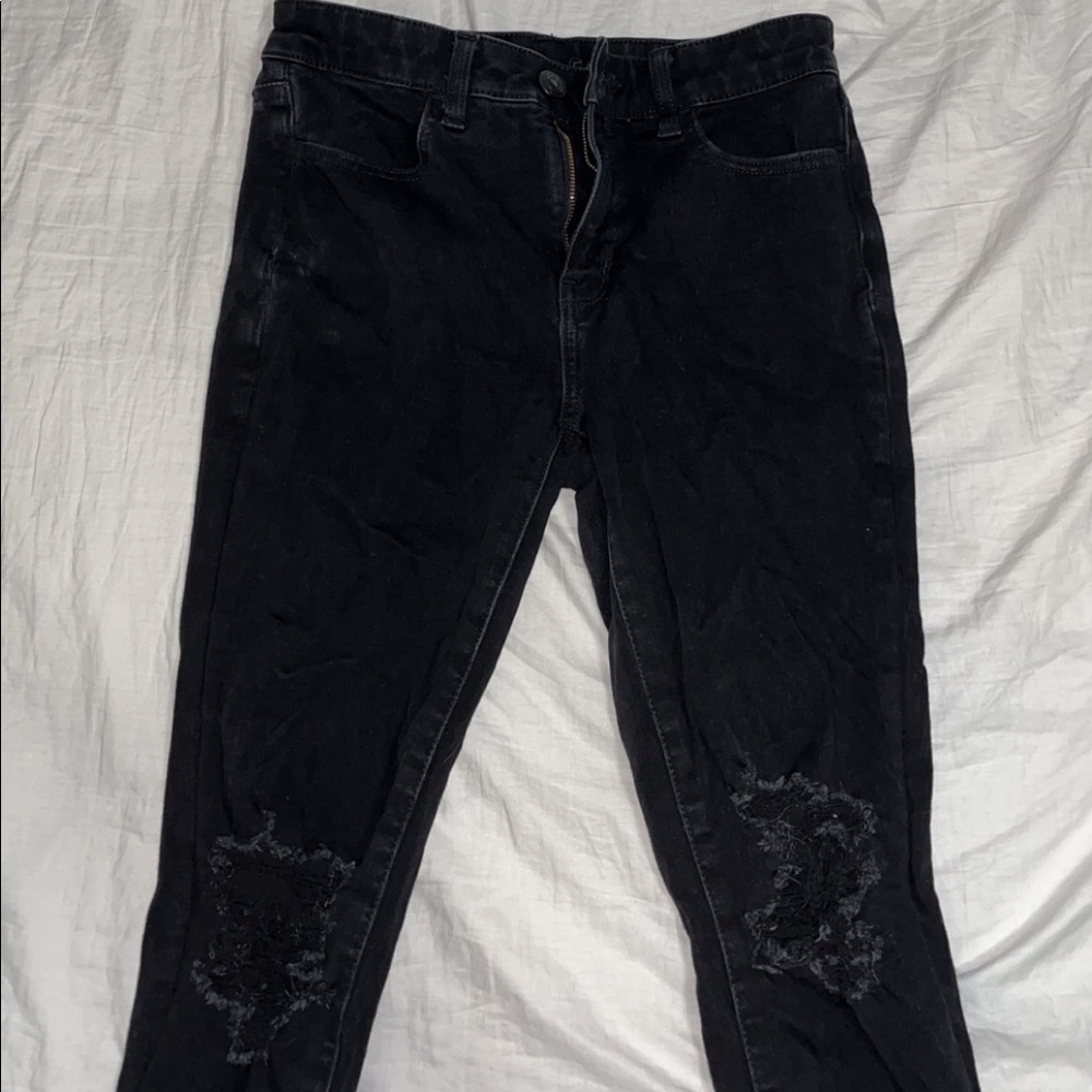 skinny ripped jeans